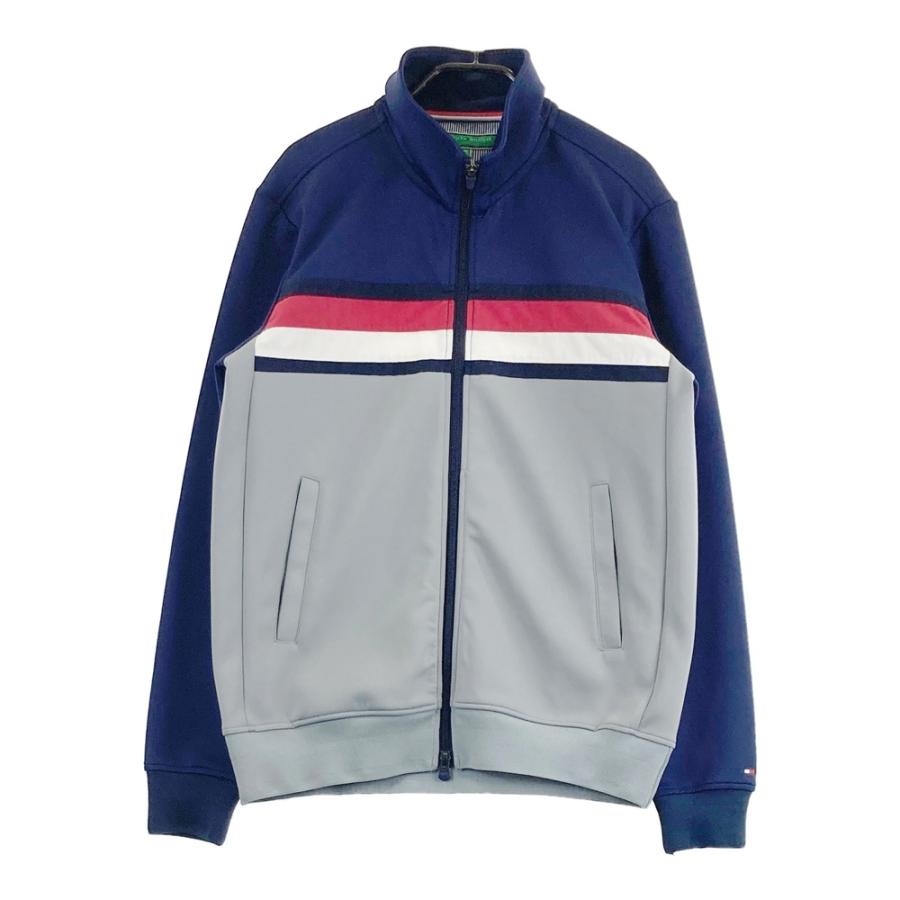 サイズ：M   GOLF トミー ヒルフィガーゴルフ  トラックジャケット  グレー系 [240101700431] ゴルフウェア メンズ ストスト TOMMY HILFIGER GOLF（トミー ヒルフィガー ゴルフ） トミー