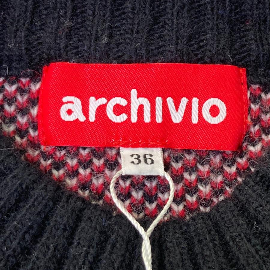 新品】ARCHIVIO アルチビオ 2024年モデル ウール混 ニットセーター