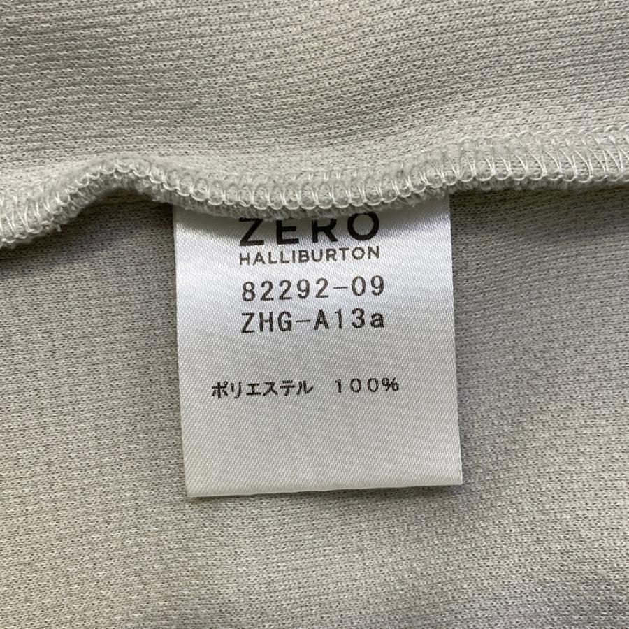 ゼロハリバートン スウェット 長袖 裏起毛 ストレッチ グレー ZERO HALLIBURTON（ゼロハリバートン） 長袖 スウェットトレーナー