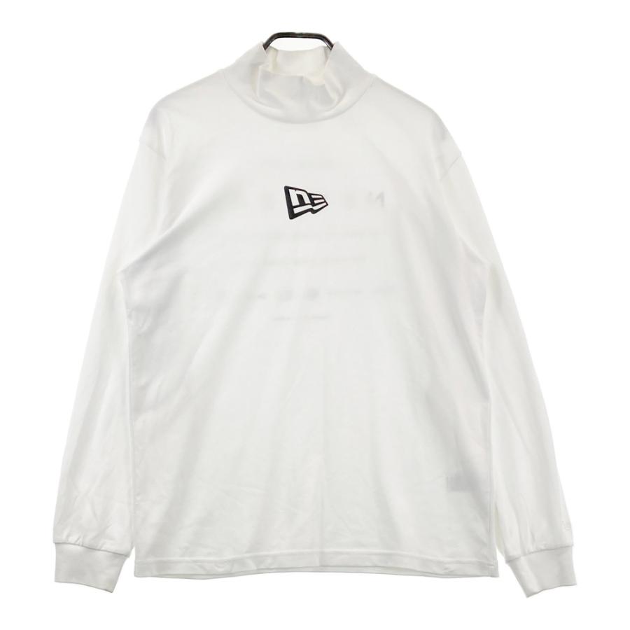 NEW ERA（ニューエラ） モックネック 長袖Tシャツ ホワイト系 LARGE