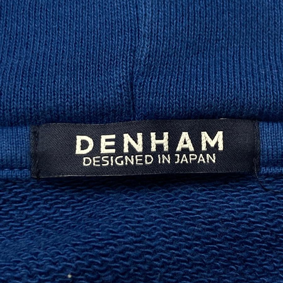 DENHAM（デンハム） パーカー タイダイ ブルー系 LARGE メンズ