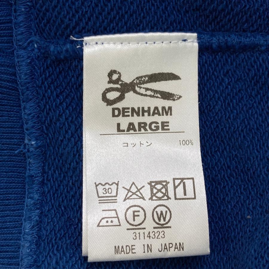 DENHAM（デンハム） パーカー タイダイ ブルー系 LARGE メンズ