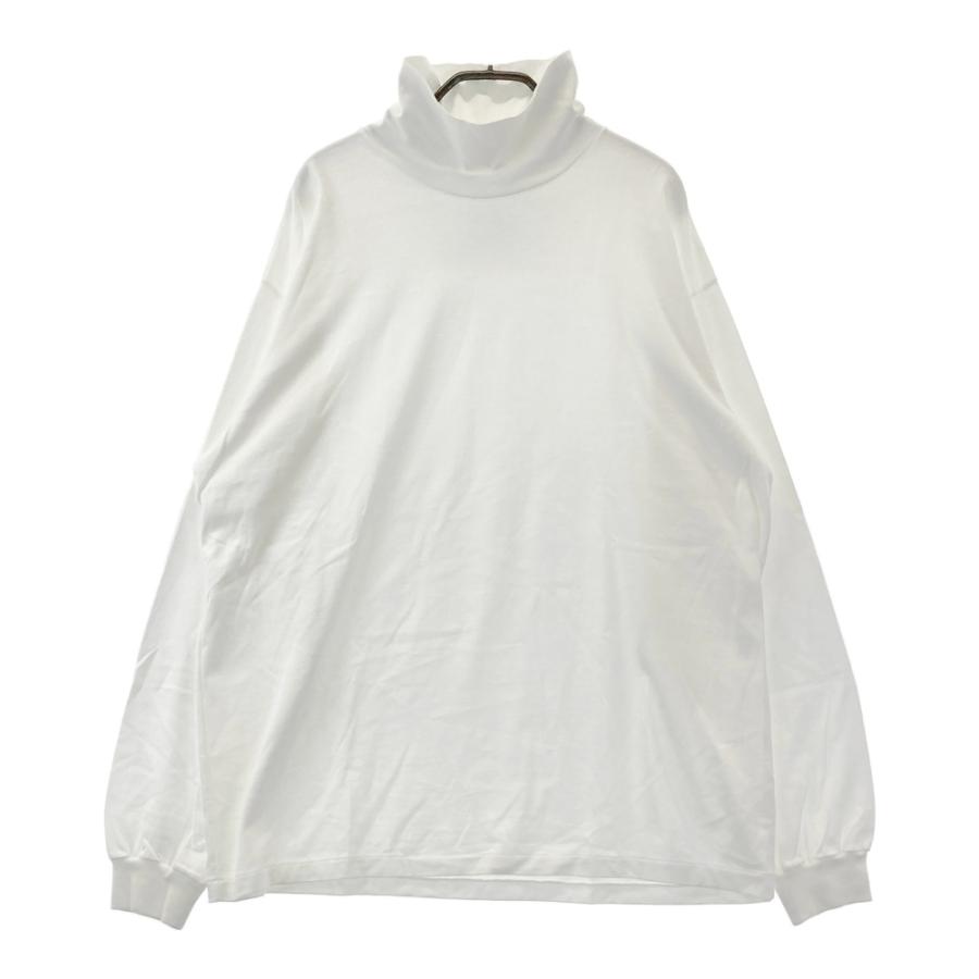 AURALEE オーラリー A20AP02GT ハイネックTシャツ ホワイト系 5 メンズ 