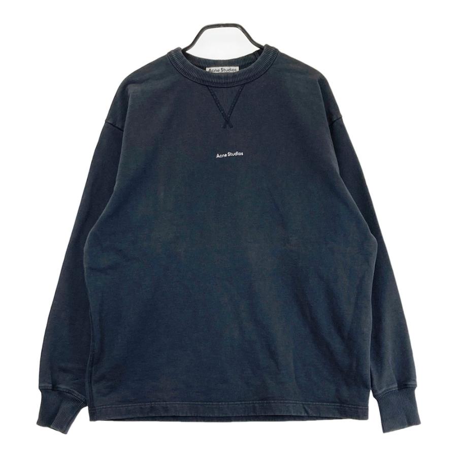 Acne Studios スウェット アクネストゥディオズ ブラック ACNE studios 