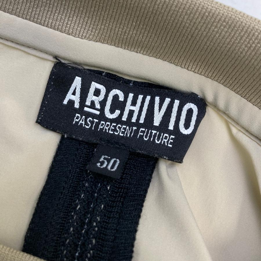 ARCHIVIO アルチビオ プルオーバー カーキ系 50 ゴルフウェア メンズ