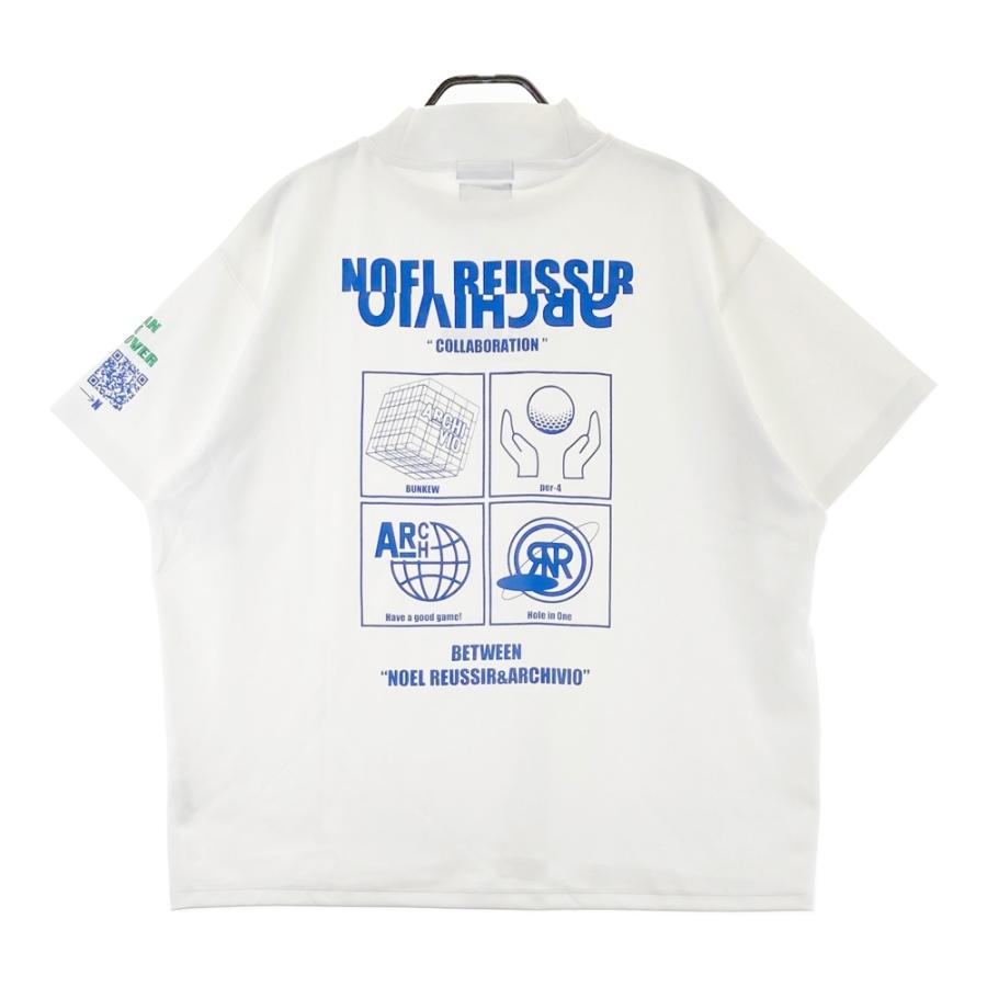 ARCHIVIO アルチビオ NOEL REUSSIR 半袖ハイネックTシャツ ホワイト系