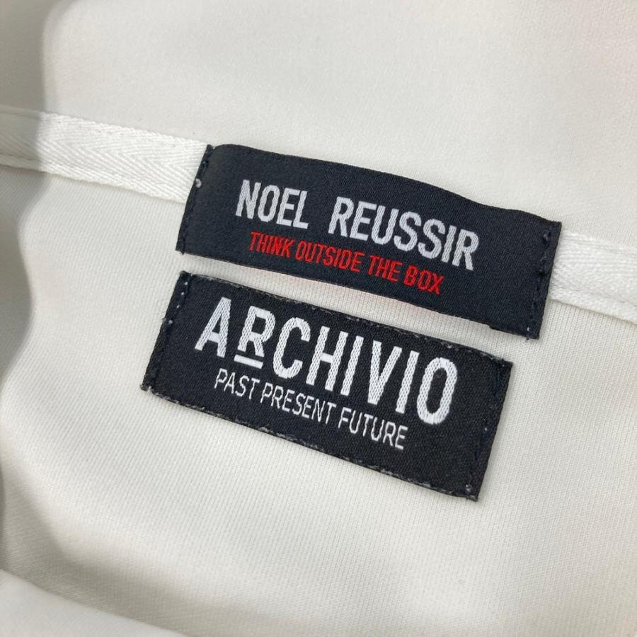 ARCHIVIO アルチビオ NOEL REUSSIR 半袖ハイネックTシャツ ホワイト系
