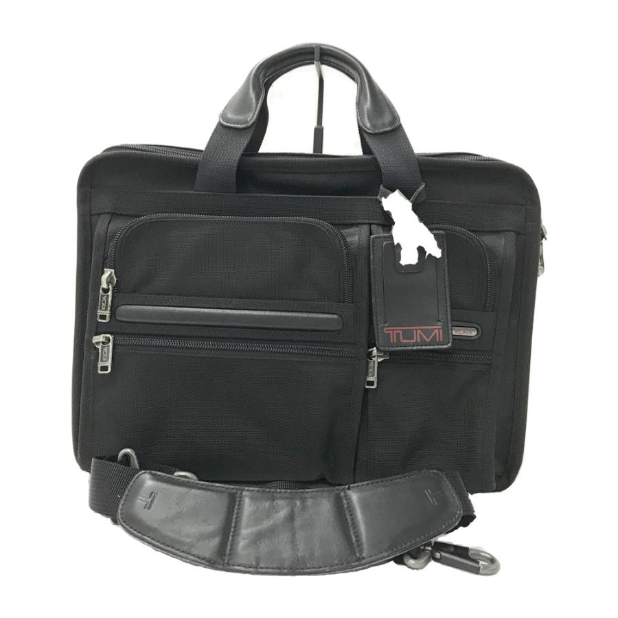 TUMI トゥミ 26141D4 ビジネスバッグ ALPHA ブラック系 : ブランド古着 
