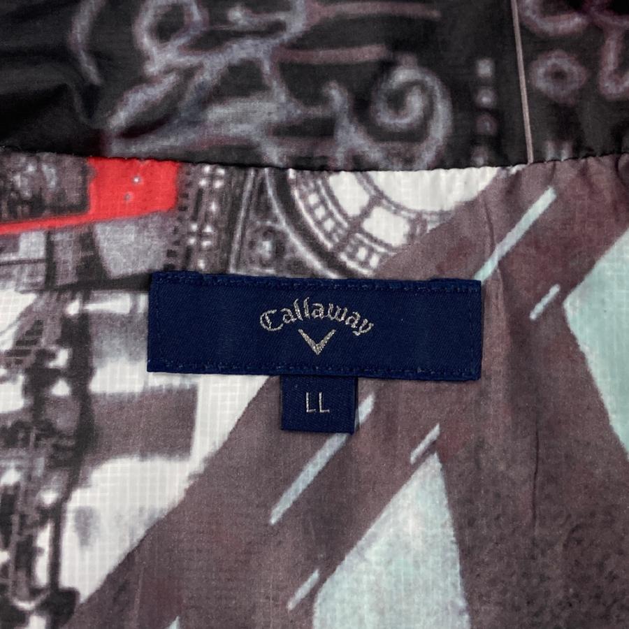 Callaway（キャロウェイ） 2WAY 裏メッシュ ジップジャケット 総柄