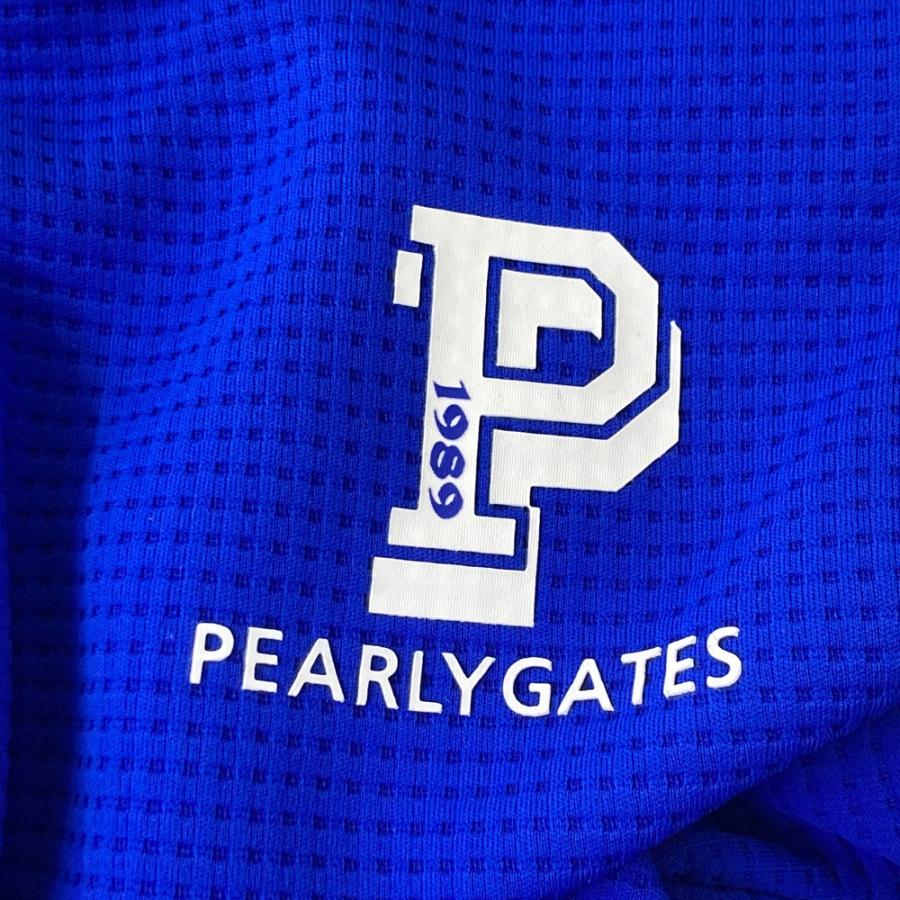 サイズ：1 PEARLY GATES パーリーゲイツ  ジップパーカー  ブルー系 [240101702565] ゴルフウェア レディース ストスト 新品】PEARLY GATES パーリーゲイツ ジップパーカー ブルー系 1 ゴルフ