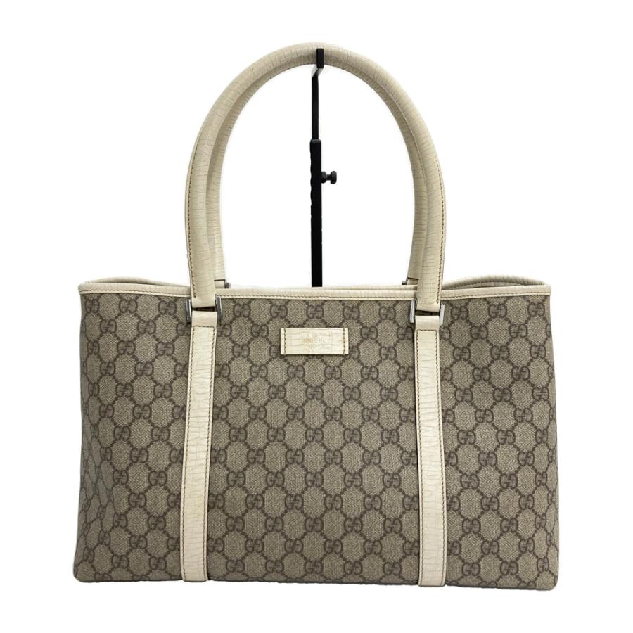 GUCCI（グッチ） 114595-205141 トートバッグ GG柄 ブラウン系 
