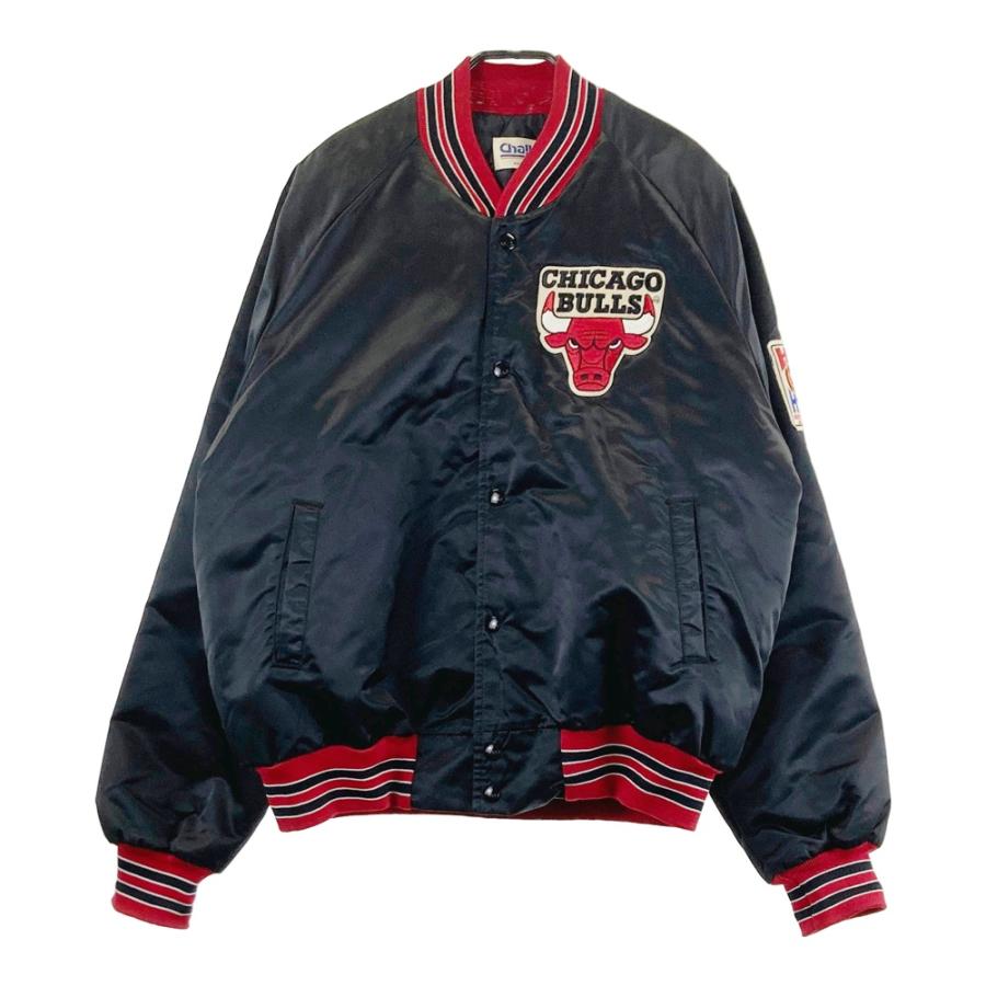 CHALK LINE スタジアムジャンパー USA製 シカゴブルズ CHICAGO BULLS 