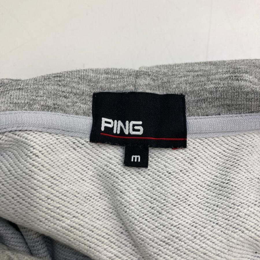 PING ピン 2025年モデル スウェットパーカー グレー系 M ゴルフウェア