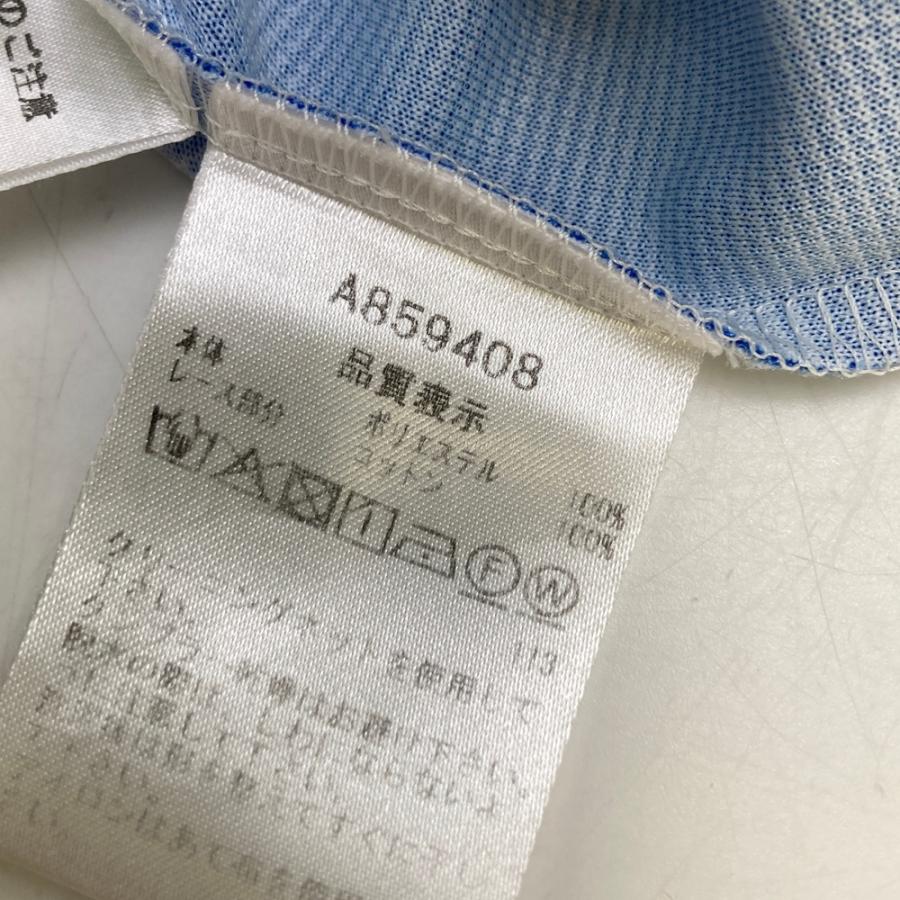 archivio（アルチビオ） ノースリーブ襟付きTシャツ ストライプ柄