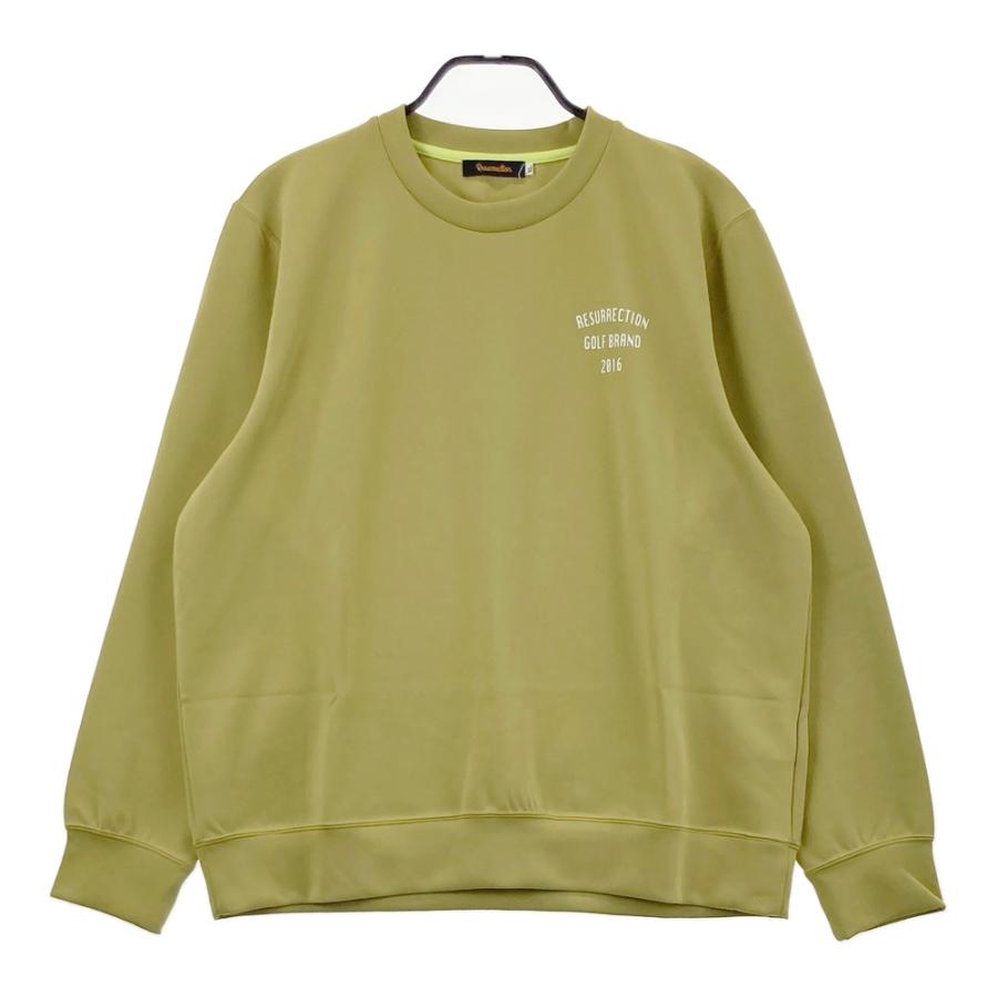 Resurrection レザレクション 長袖スウェットTシャツ イエロー系 XL
