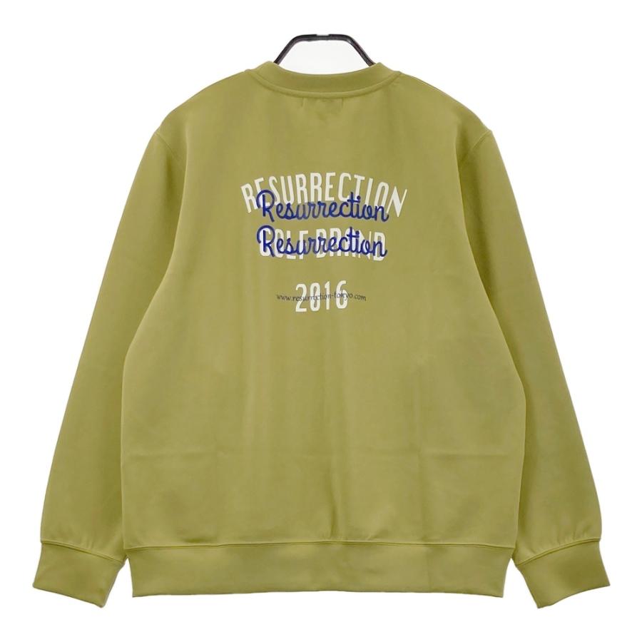 Resurrection レザレクション 長袖スウェットTシャツ イエロー系 XL