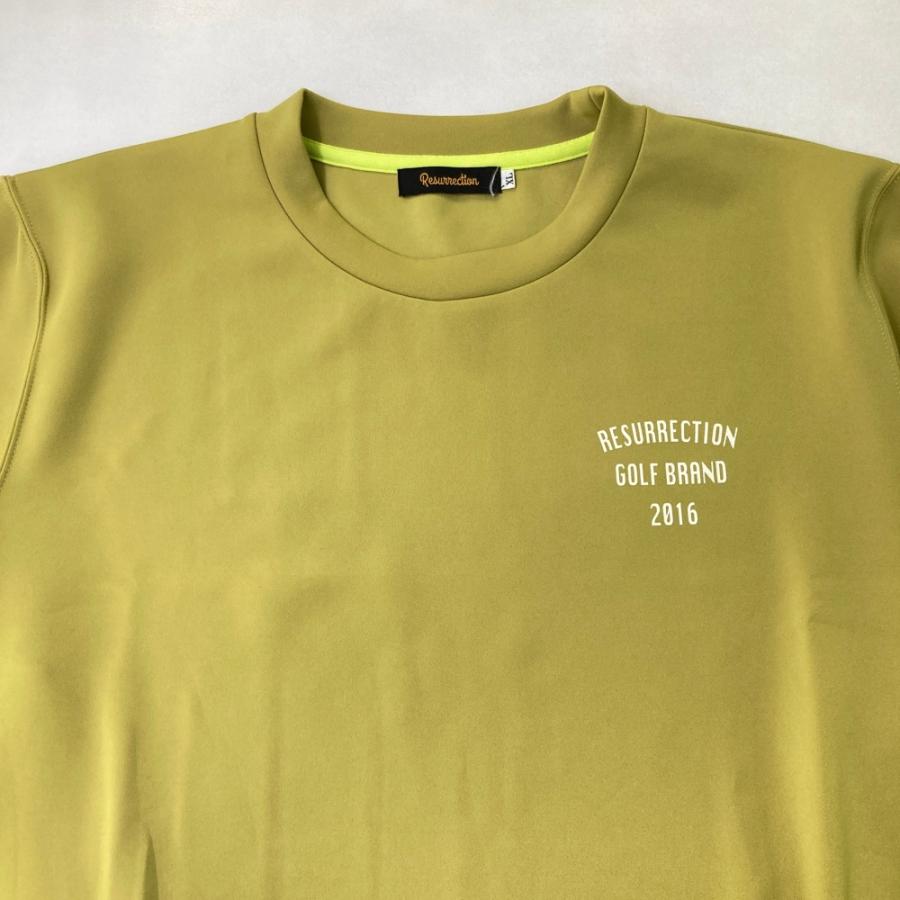 Resurrection レザレクション 長袖スウェットTシャツ イエロー系 XL