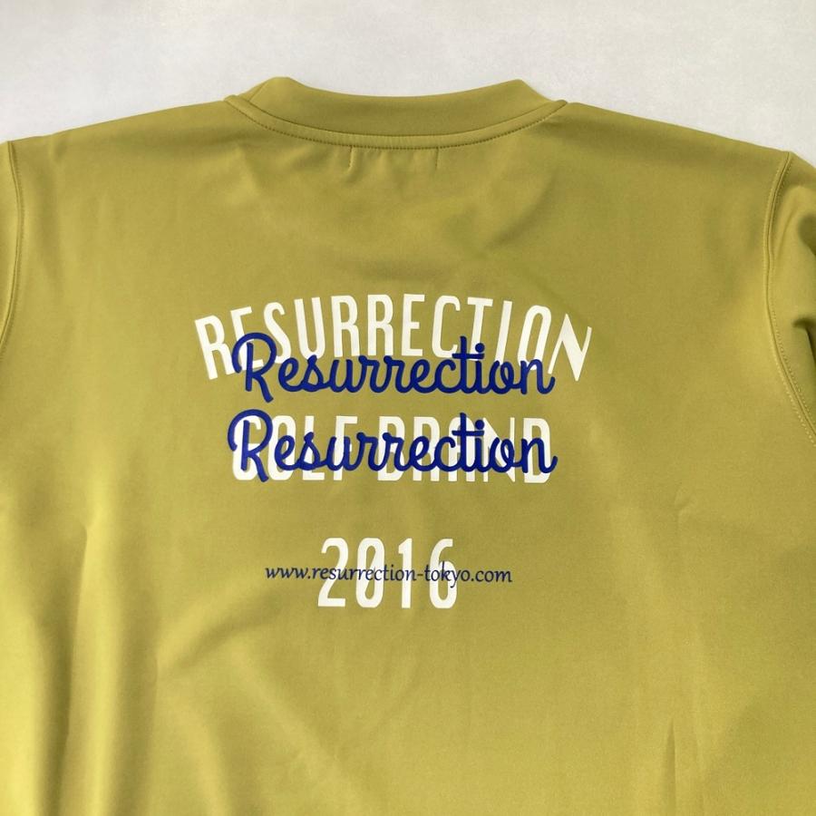 Resurrection レザレクション 長袖スウェットTシャツ イエロー系 XL