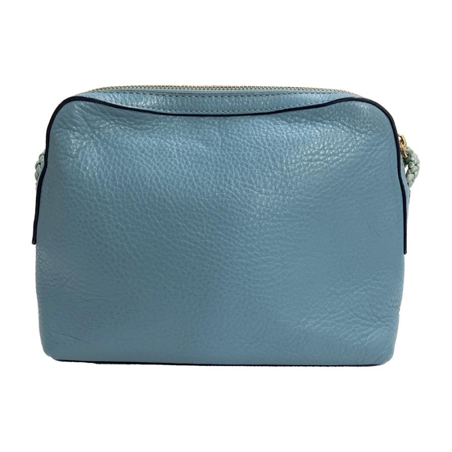 トリーバーチショルダーバッグ 自宅保管のみ未使用品❢ TORY BURCH トリーバーチ ショルダーバッグ ブルー系 : ブランド古着