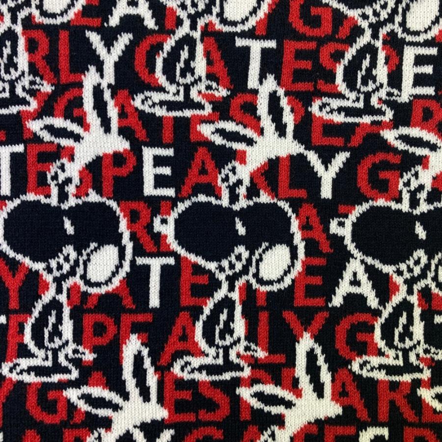 PEARLY GATES パーリーゲイツ ×PEANUTS Vネック ニットベスト