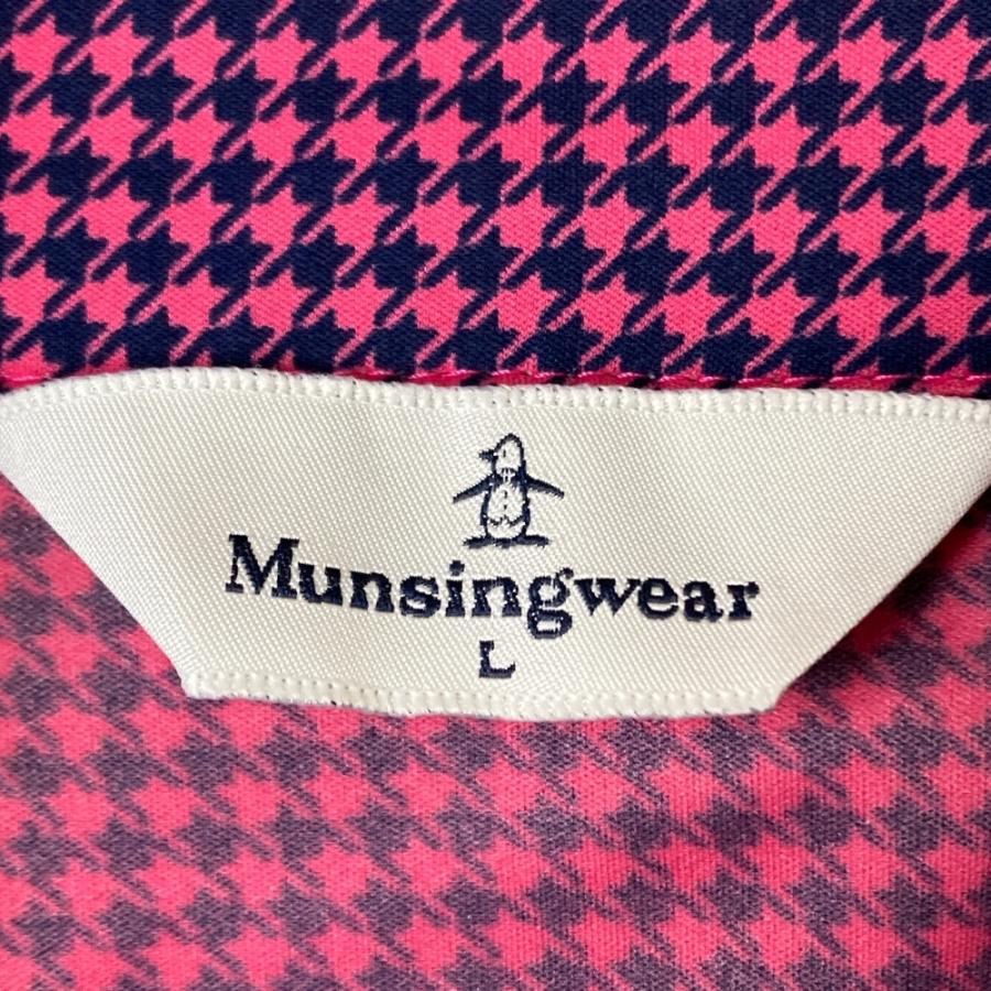Munsingwear（マンシングウェア） SL6308 長袖ジャケット 千鳥柄