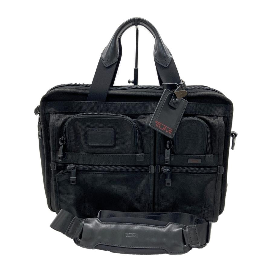 【美品】 TUMI アルファ エクスパンダブル ビジネスバッグ 26141DH TUMI トゥミ 26141DH ALPHA エクスパンダブル 2WAY ビジネスバッグ