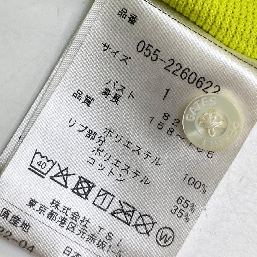PEARLY GATES パーリーゲイツ ノースリーブポロシャツ イエロー系 1