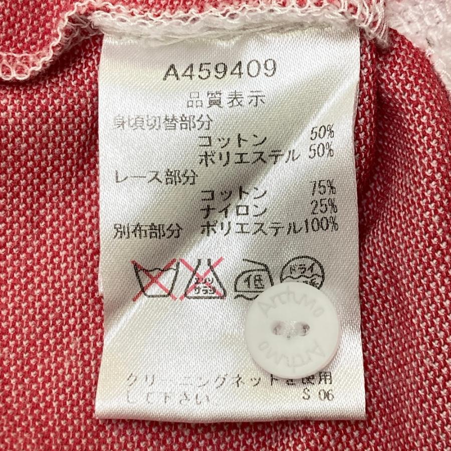 ARCHIVIO アルチビオ 半袖シャツ レッド系 36 ゴルフウェア レディース