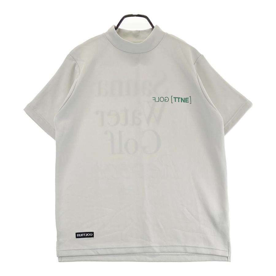 ゴルフ RUFFLOG ラフロッグ HALF-ZIP ハイネック Tシャツ 半袖シャツ