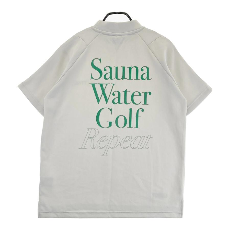 RUFFLOG ラフロッグ ハイネック 半袖Tシャツ グレー系 M ゴルフウェア