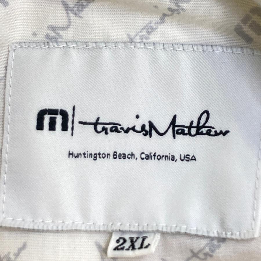 TRAVIS MATHEW トラビスマシュー 7AF015 半袖ポロシャツ ボタニカル柄