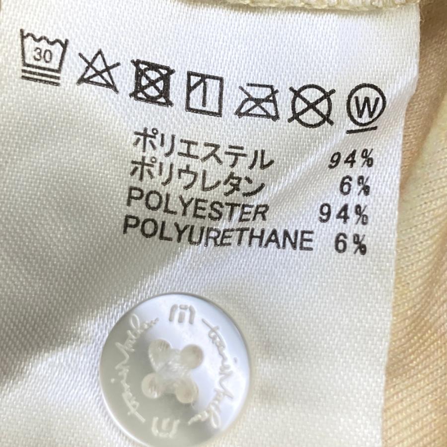 トラビスマシュー 半袖 ポロシャツ イエロー ボタニカル柄 XLサイズ TRAVIS MATHEW トラビスマシュー 7AF015 半袖ポロシャツ ボタニカル柄