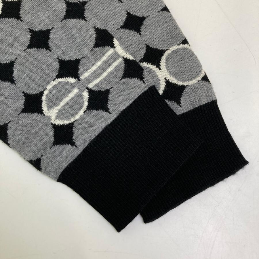 【未使用】1PIUIUGUALE3 GOLF ニット セーター ゴルフ XL 1PIU1UGUALE3 GOLF 長袖ニットセーター グレー系 4 ゴルフウェア