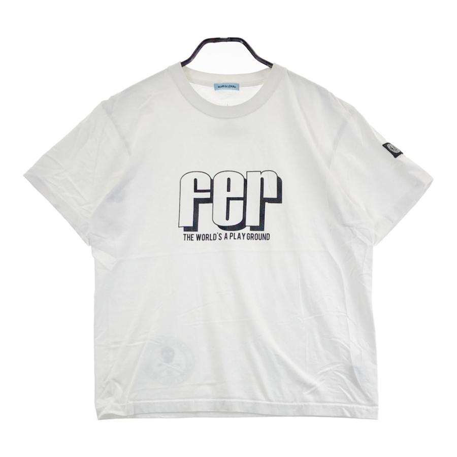 ケ*タ様 46（M）新品未使用 マークアンドロナ MARK&LONA 白Tシャツ MARK&LONA マークアンドロナ 半袖Tシャツ ホワイト系 46 ゴルフウェア
