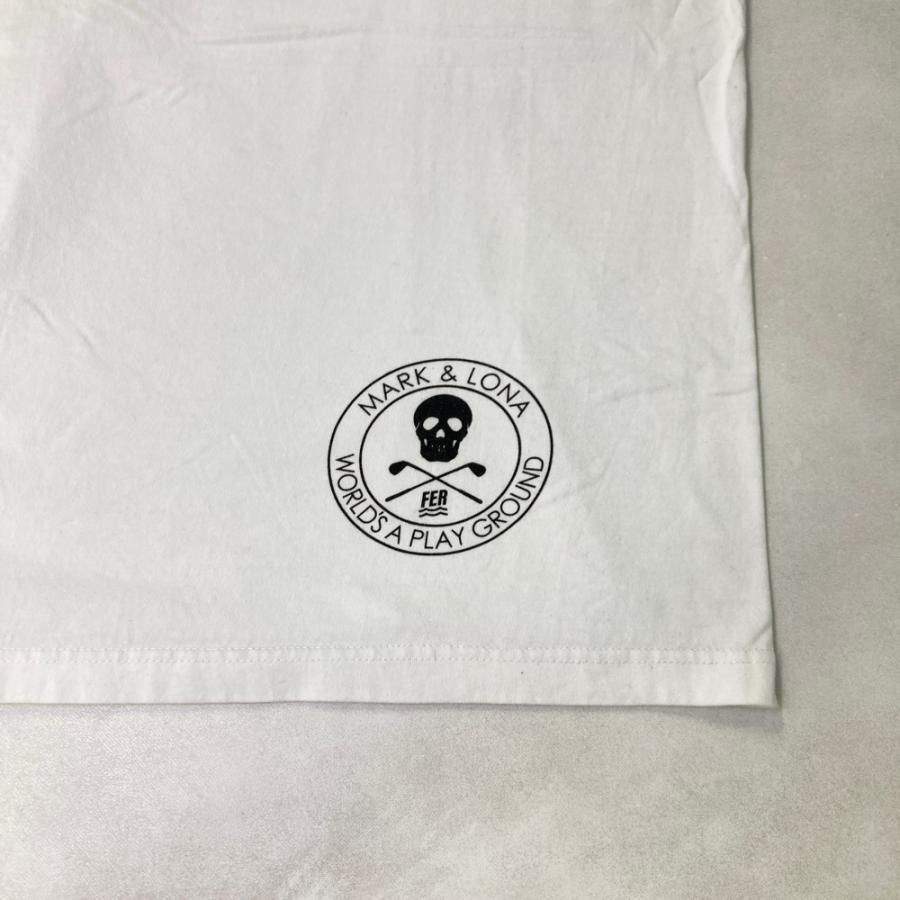 MARK&LONA（マークアンドロナ） 半袖Tシャツ ホワイト系 46 ゴルフ