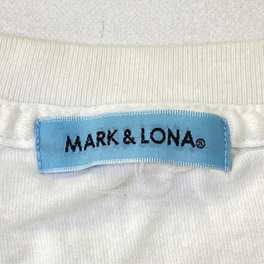 MARK&LONA（マークアンドロナ） 半袖Tシャツ ホワイト系 46 ゴルフ