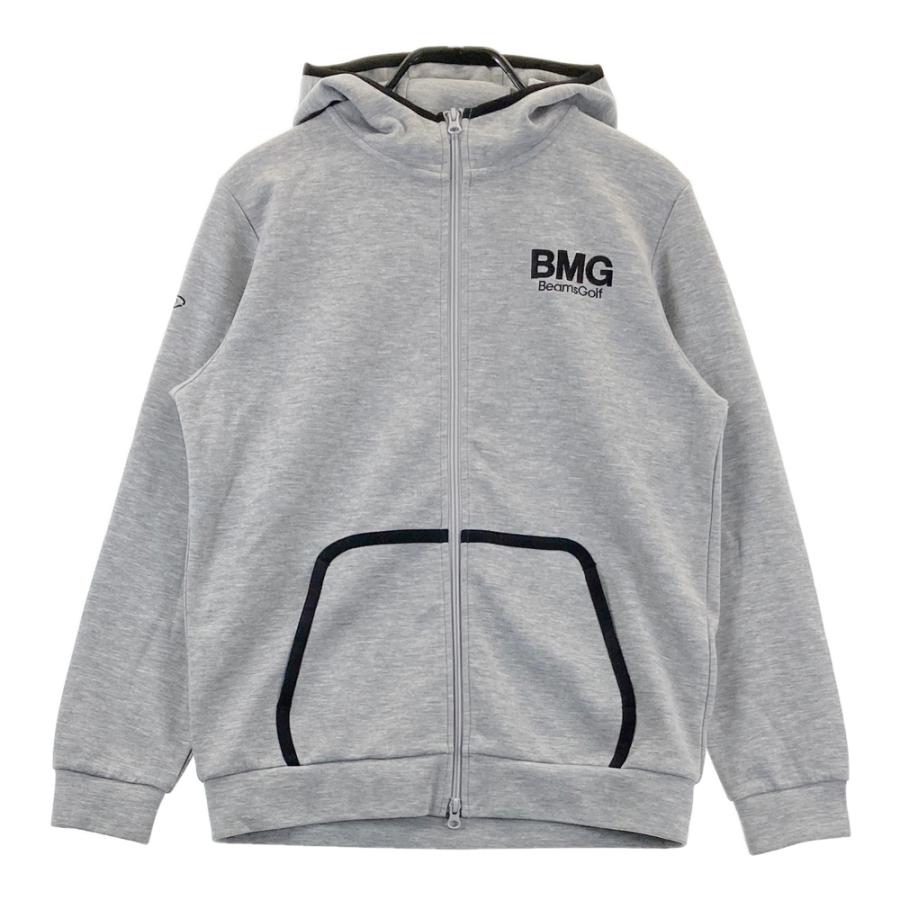 BEAMS GOLF ビームスゴルフ 長袖ジップパーカー グレー系 M ゴルフ
