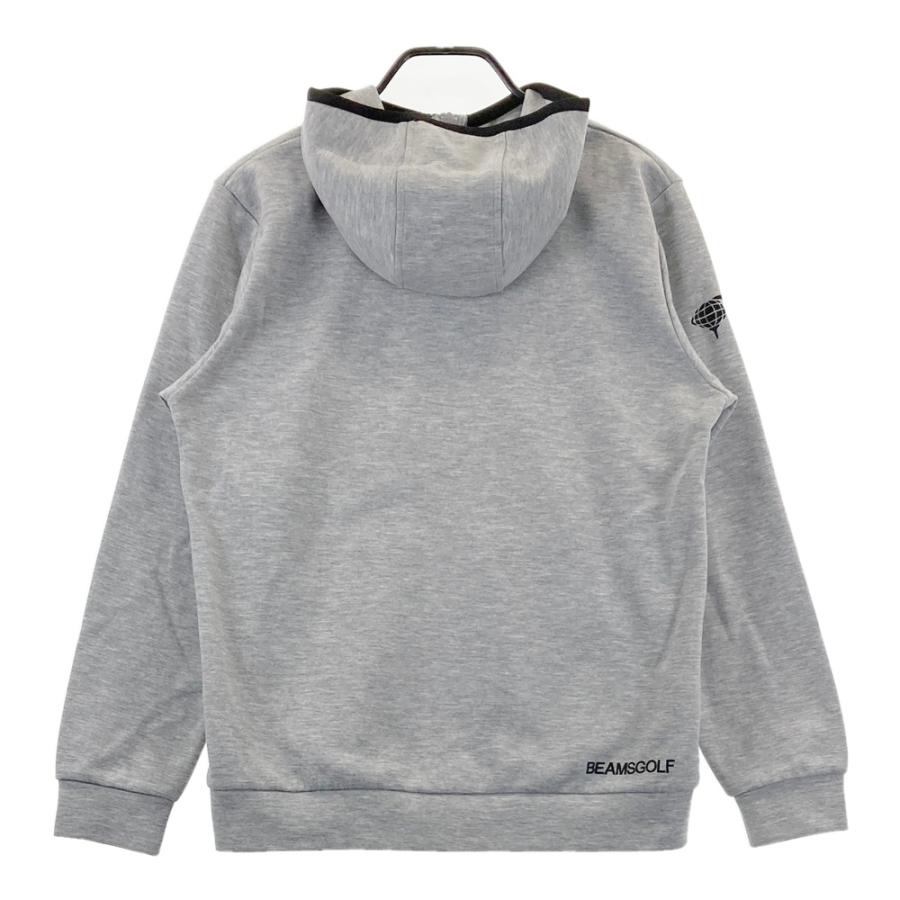 BEAMS GOLF グレー パーカー Mサイズ BEAMS GOLF ビームスゴルフ 長袖ジップパーカー グレー系 M ゴルフ