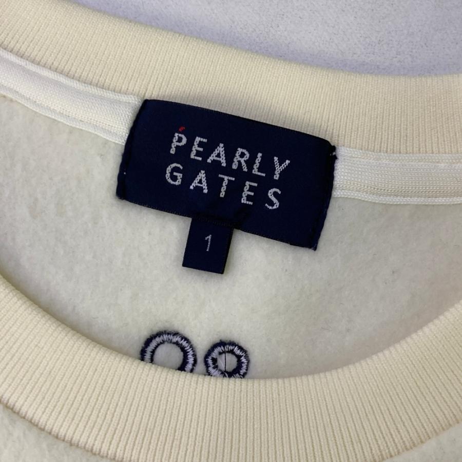 サイズ：0 PEARLY GATES パーリーゲイツ 2025年モデル 半袖 フリースプルオーバー  ネイビー系 [240101702665] ゴルフウェア レディース ストスト PEARLY GATES（パーリーゲイツ） 2025年モデル フリース 半袖プル