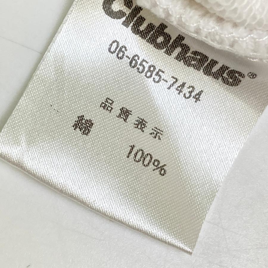 CLUBHAUS クラブハウス × MALBON GOLF スウェットトレーナー ホワイト