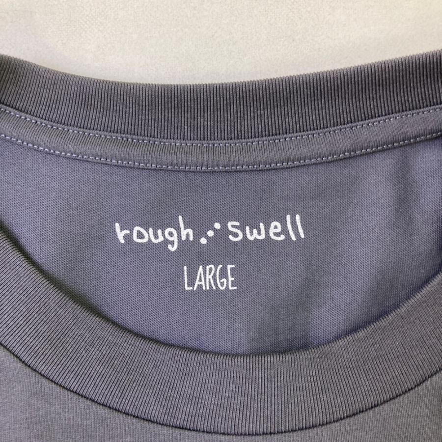 ROUGH&SWELL ラフアンドスウェル 半袖Tシャツ グレー系 L ゴルフウェア 