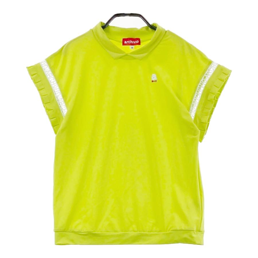 archivio（アルチビオ） 襟付き半袖Tシャツ グリーン系 36 ゴルフ