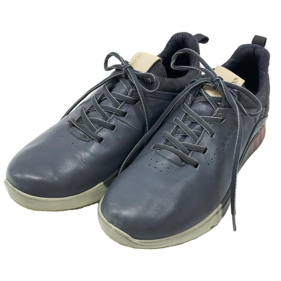 【新品未使用】S-THREE GOLF エススリー ゴルフ ゴルフウェア ecco エコー ゴルフシューズ S-THREE ネイビー系 39 ゴルフウェア