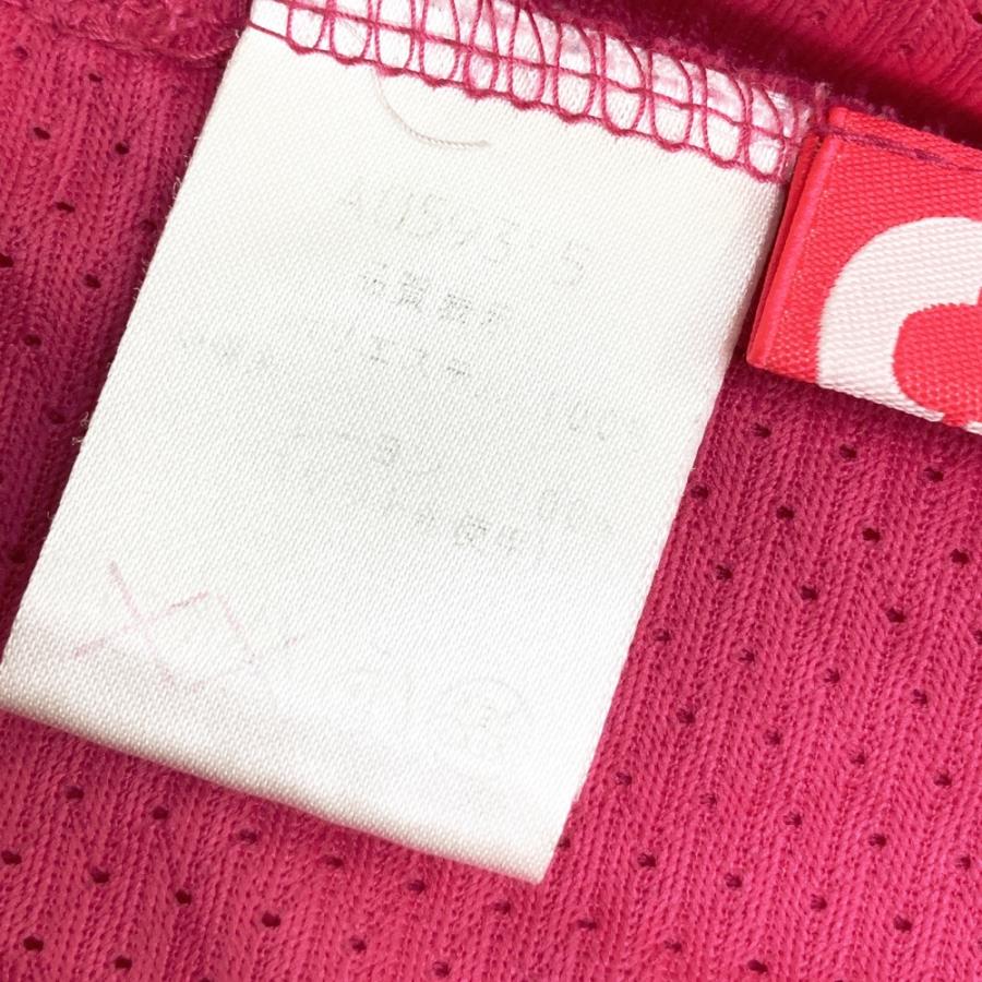 ARCHIVIO アルチビオ 28.0 メッシュ 半袖 ジップジャケット ピンク系