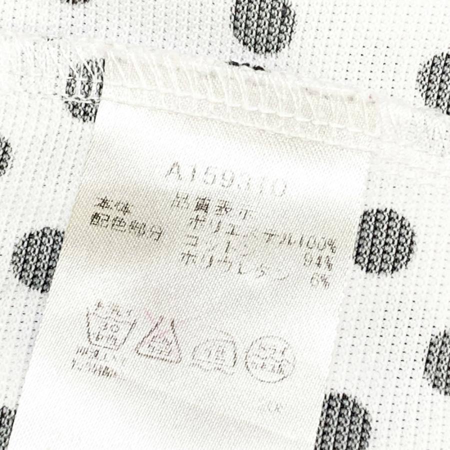 ARCHIVIO アルチビオ ジップジャケット ドット柄 ホワイト系 36 ゴルフ