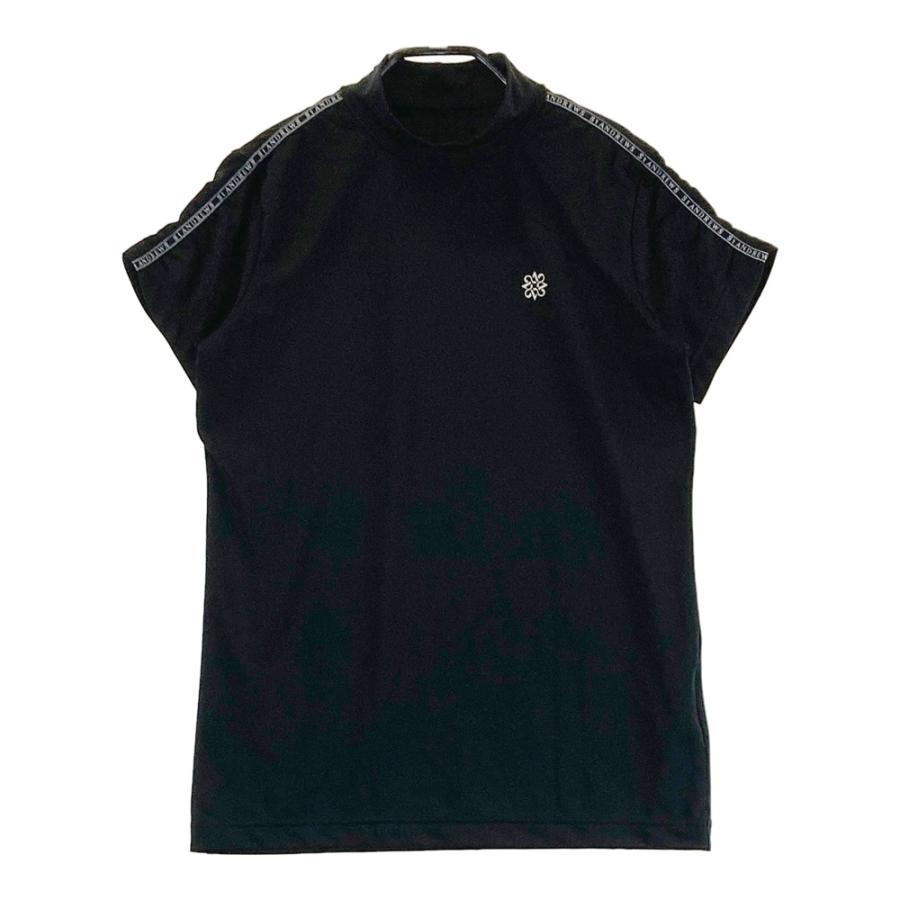 ST ANDREWS セントアンドリュース モックネック 半袖Tシャツ ブラック