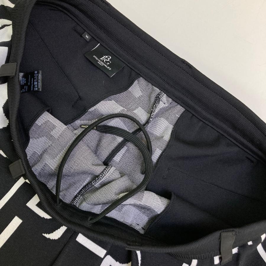 【新品】1PIU1UGUALE3 GOLF ハーフパンツ　メンズ　総柄　M Ⅳ 1PIU1UGUALE3 GOLF ハーフパンツ 総柄 ブラック系 6 ゴルフウェア