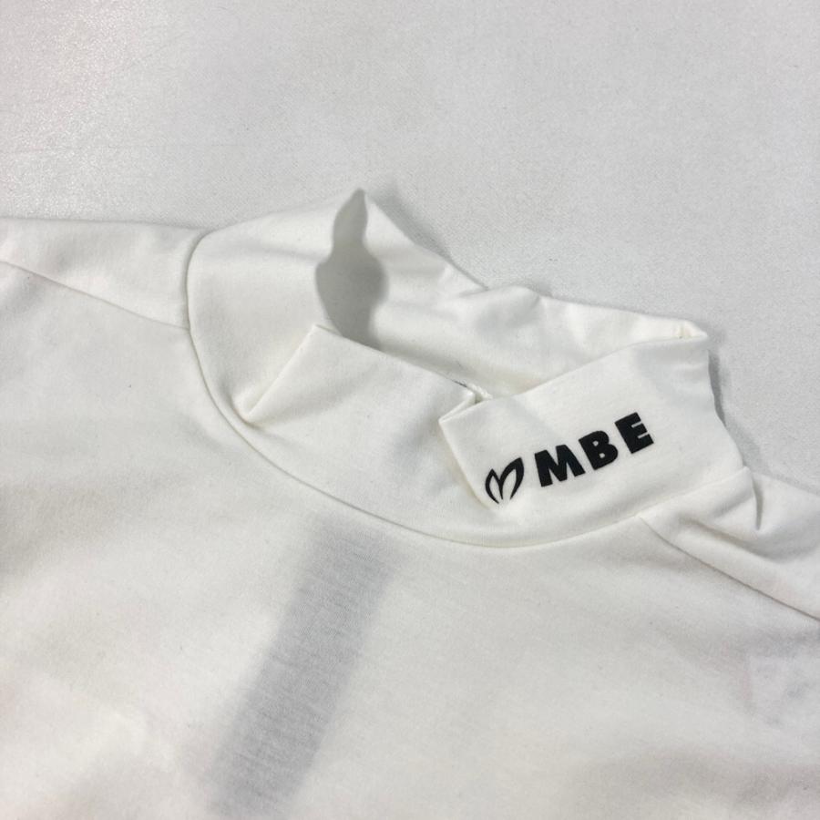 サイズ：4 MASTER BUNNY EDITION マスターバニーエディション  モックネック長袖Tシャツ  ホワイト系 [240101705236] ゴルフウェア メンズ ストスト 新品】MASTER BUNNY EDITION マスターバニーエディション モックネック