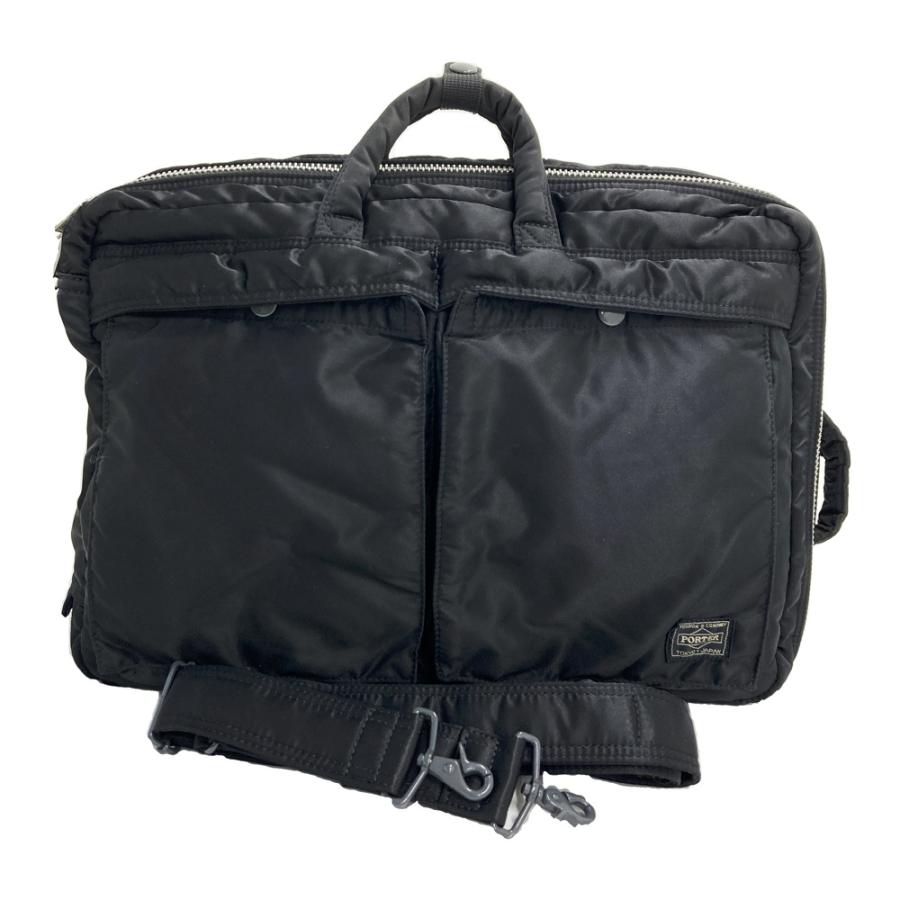 PORTER ポーター 3WAY ビジネスバッグ リュック タンカー ブラック系