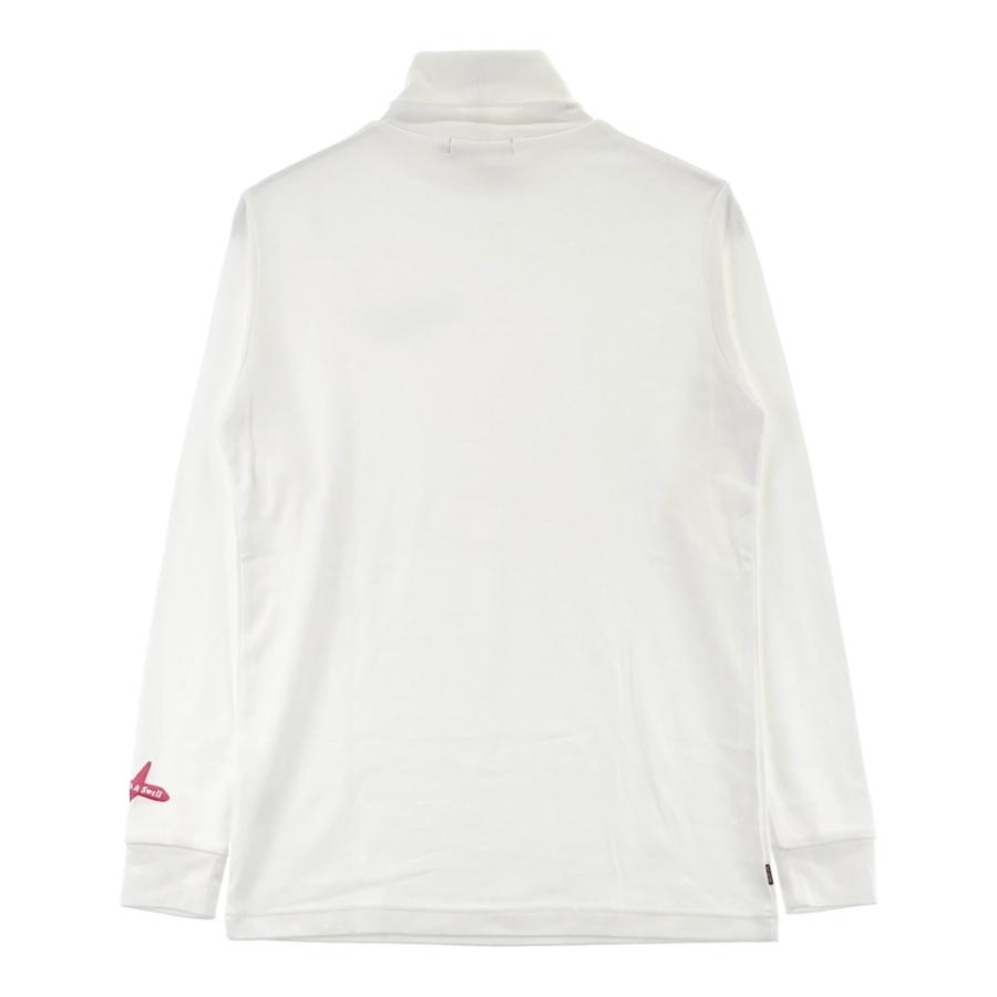 rough &swell タートルホワイト　未使用品 ROUGH&SWELL ラフアンドスウェル タートルネック 長袖Tシャツ ホワイト